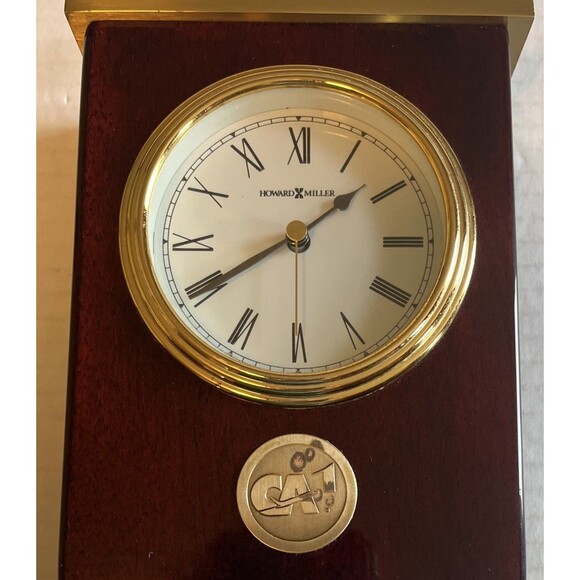 Vintage Howard Miller Rosewood Mantle Clock Model 613-528 Airline Promo Working - Picture 2 of 12